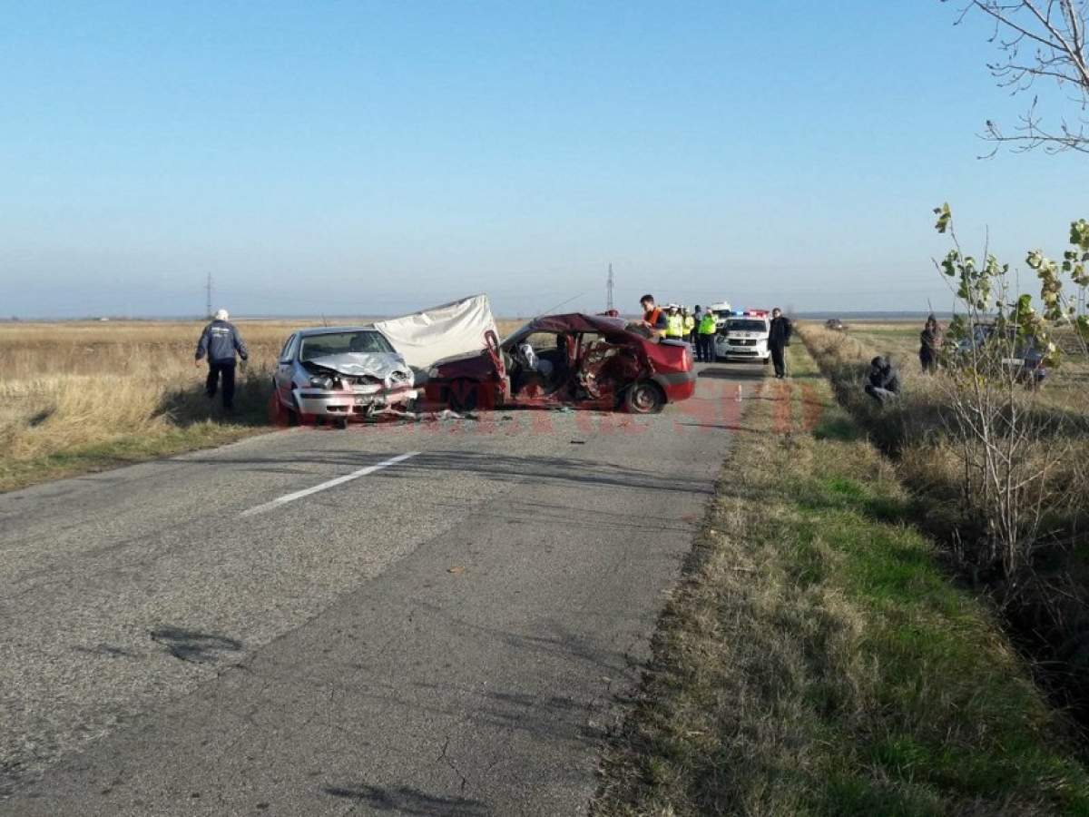 Accident teribil! O fetiţă a murit, iar părinţii acesteia au ajuns la spital în stare gravă