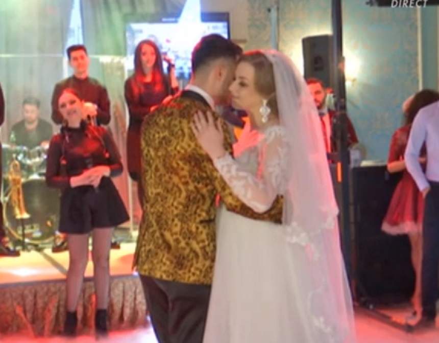 VIDEO / Oana şi Laurenţiu de la MPFM, nunta cu peripeţii. Naşei i s-a făcut rău, iar autocarul s-a defectat. "Aveam emoţii mari"