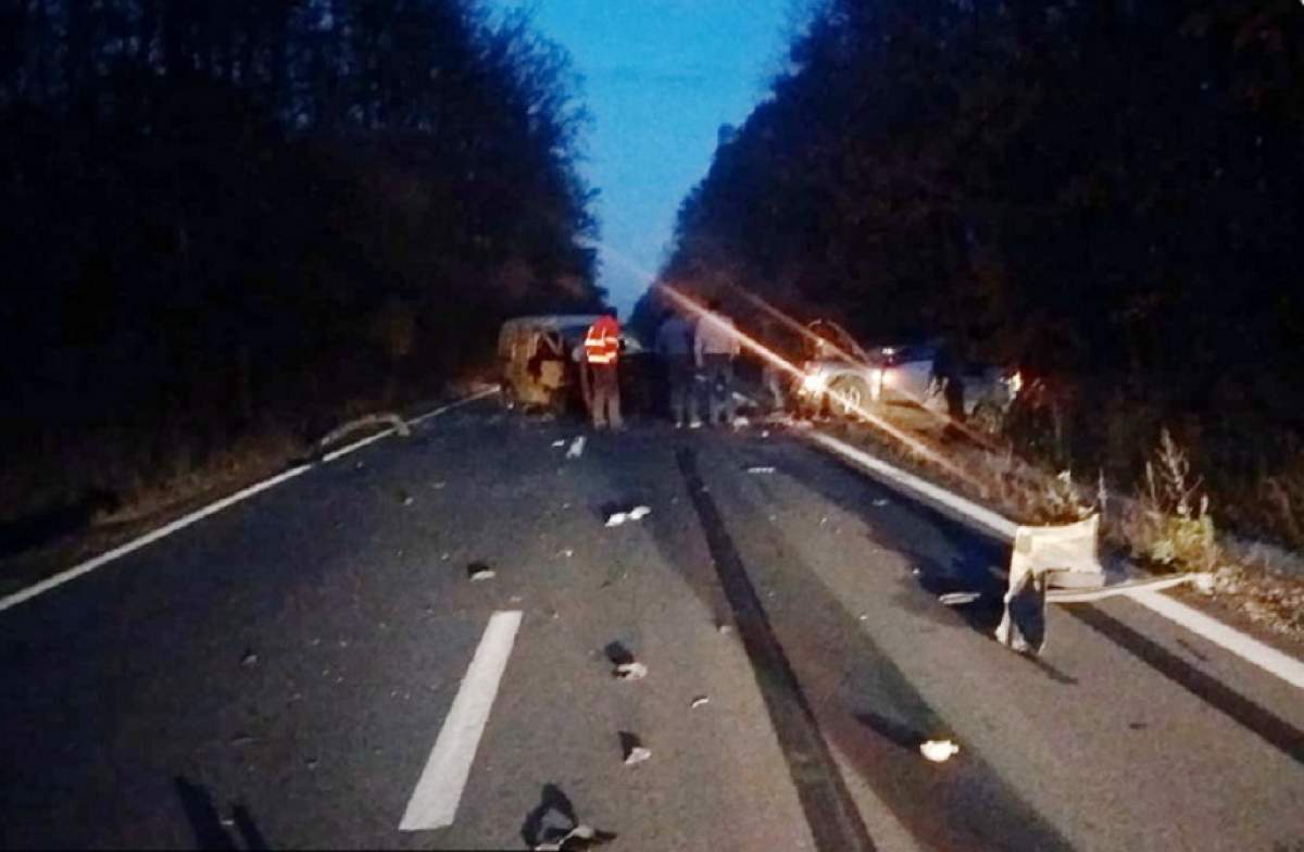 Accident grav în județul Bihor, după ce două mașini s-au ciocnit! O persoană a murit