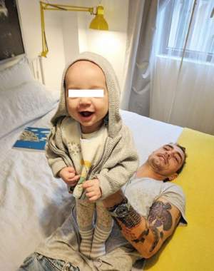 FOTO / Vladimir Drăghia, extrem de emoţionat! Fiica lui a făcut primii paşi