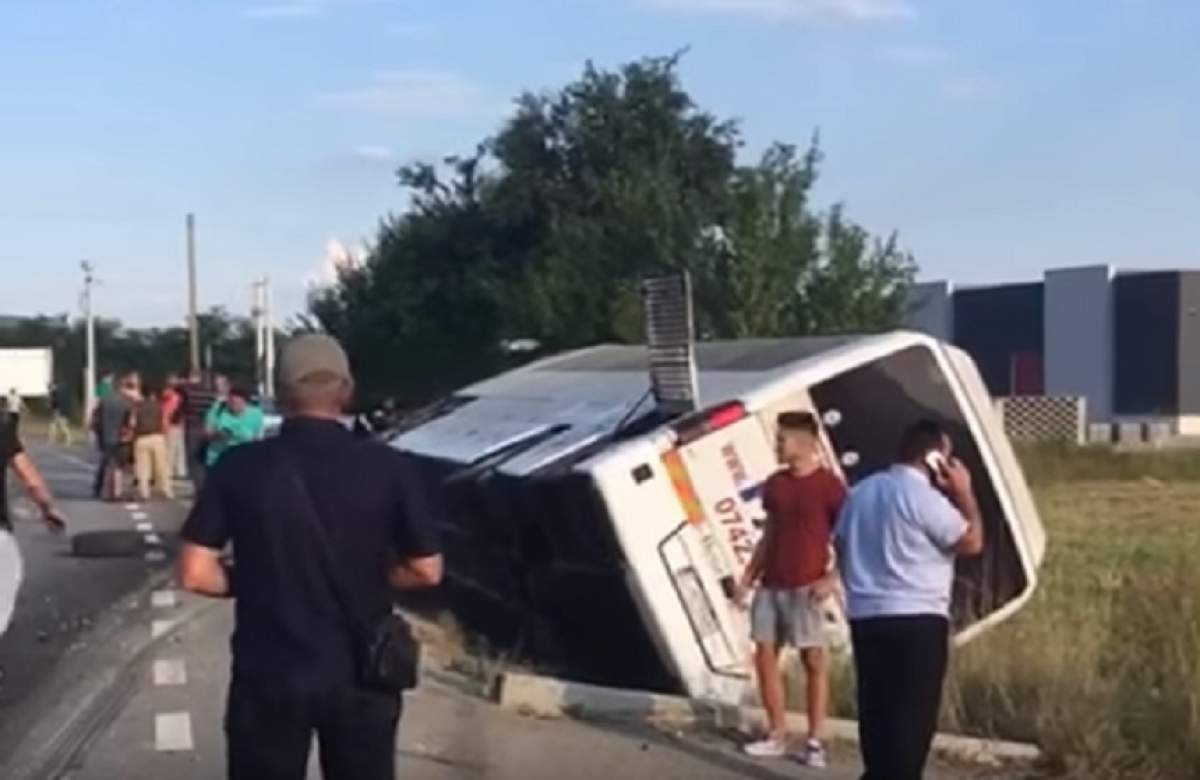 Autobuz şcolar, implicat într-un accident în Germania! Sunt cel puţin 28 de copii răniţi!