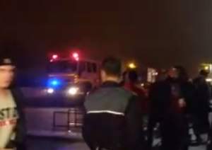 Incendiu puternic în Constanța, într-un mall! Zeci de oameni au fost evacuați