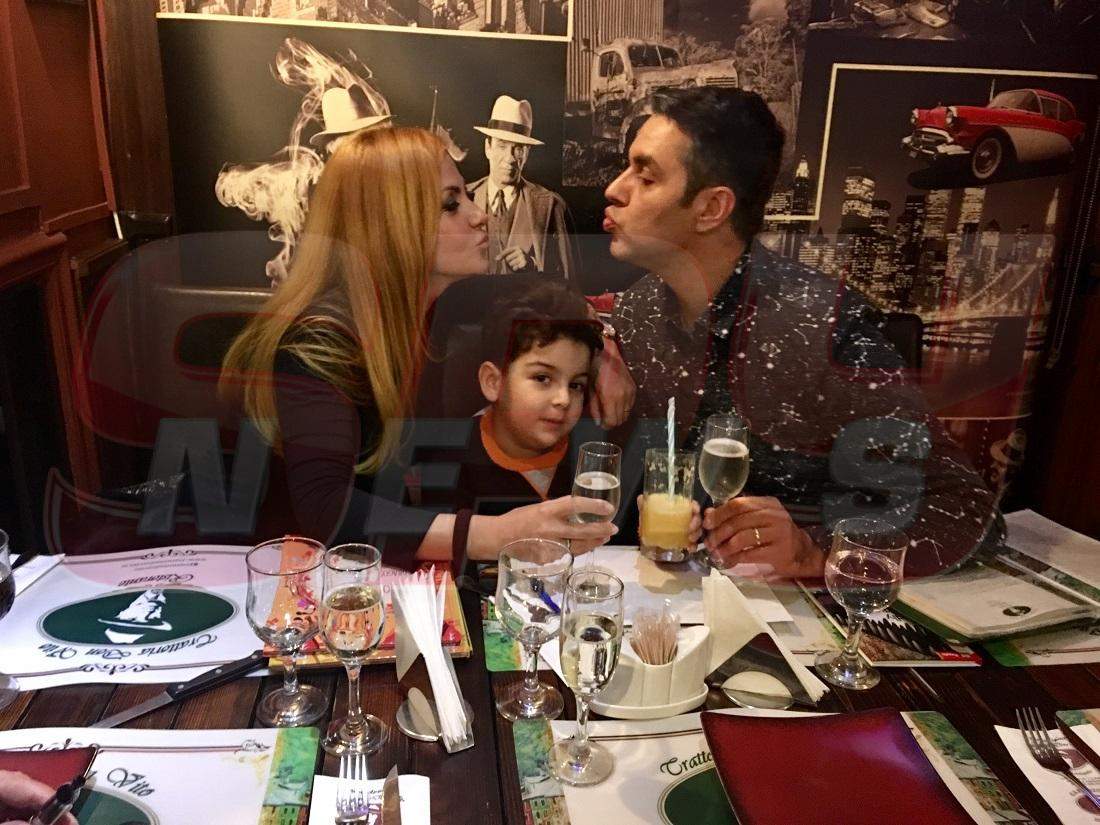 Cristi Brancu a dus-o la restaurant, iar acolo i-a făcut un cadou FABULOS Oanei Turcu, de ziua ei! Fotografii EXCLUSIVE