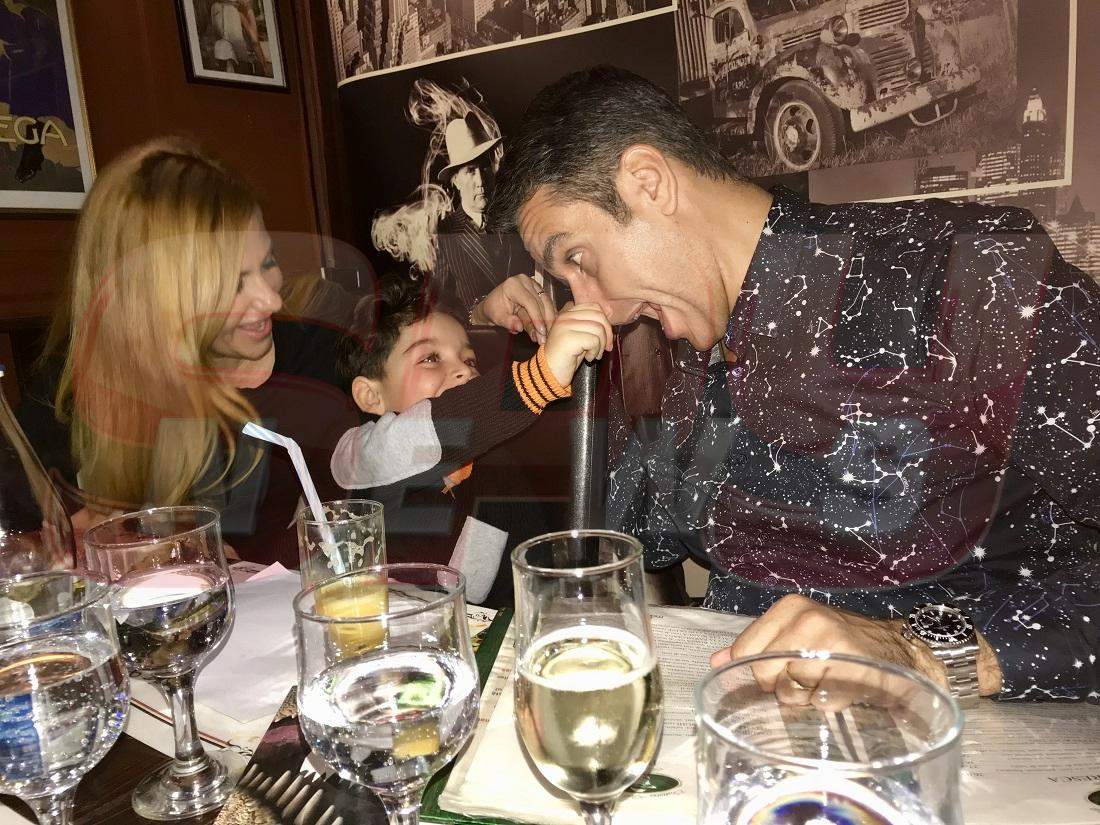 Cristi Brancu a dus-o la restaurant, iar acolo i-a făcut un cadou FABULOS Oanei Turcu, de ziua ei! Fotografii EXCLUSIVE