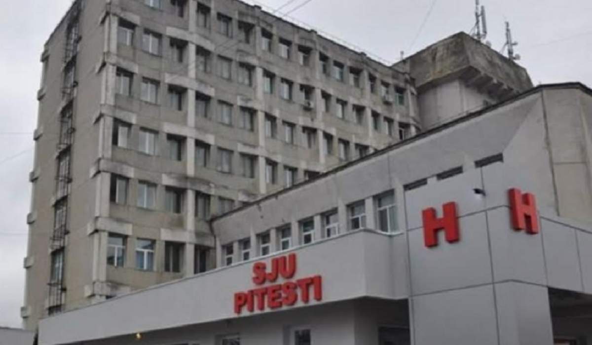 Un pacient care suferise un accidentul vascular cerebral s-a aruncat de la etajul 5 al Spitalului Judeţean de Urgenţă Piteşti