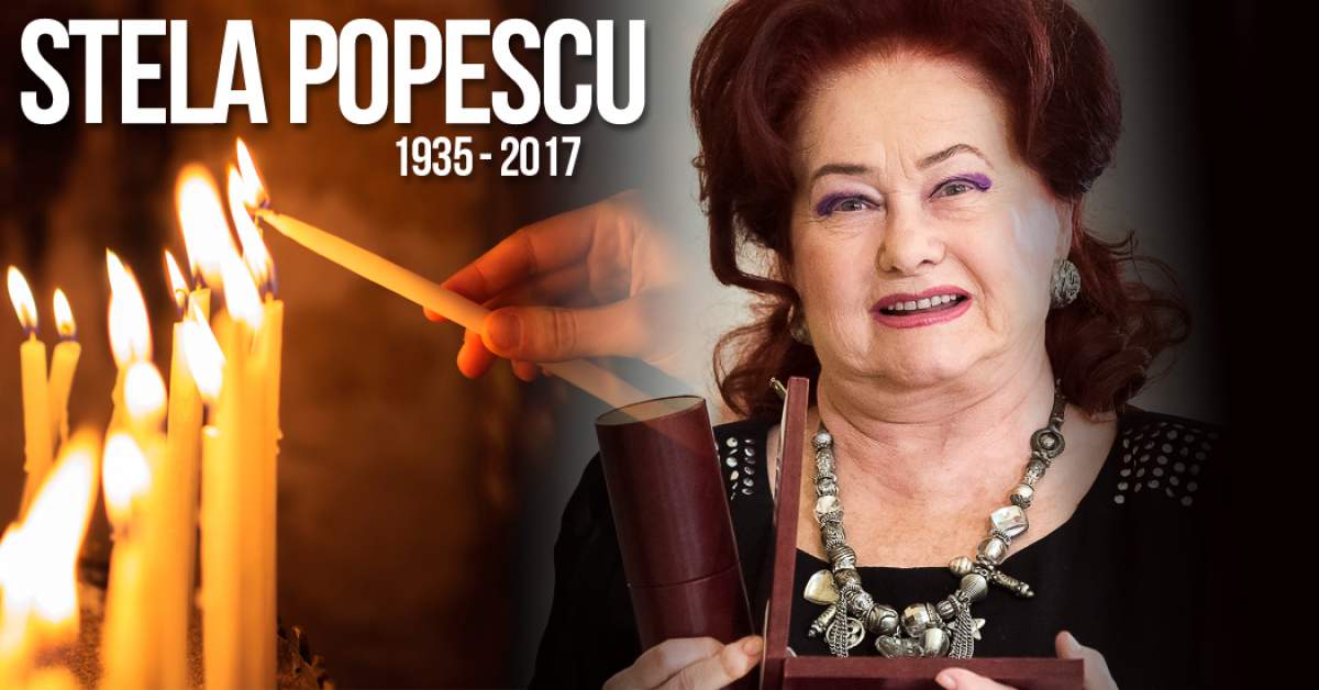 FOTO / STELA POPESCU ESTE CONDUSĂ PE ULTIMUL DRUM. Se fac ultimele pregătiri la Biserica din Cernica