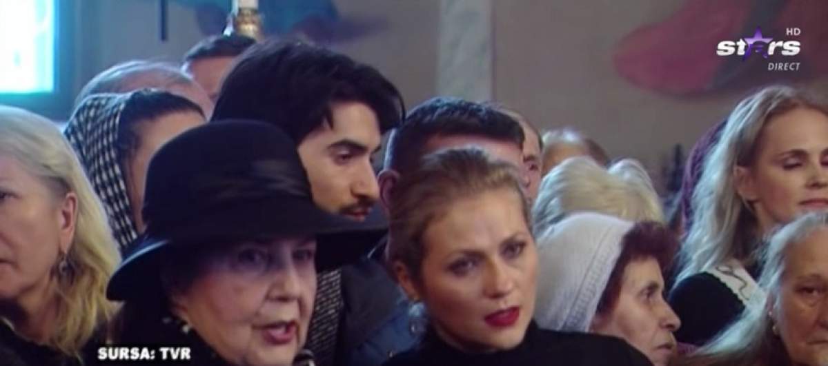 FOTO / Mirela Vaida, în lacrimi la căpătâiul Stelei Popescu!