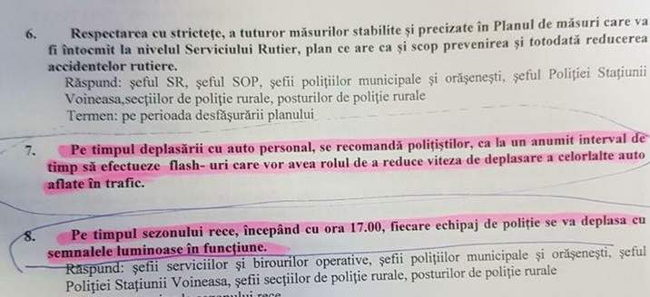 Ordin şocant dat de un şef din Poliţia Română, care îi vizează pe toţi şoferii!