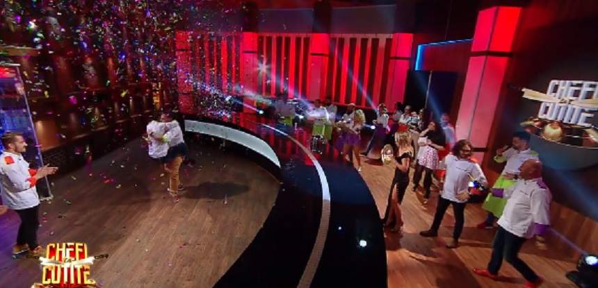 Cum a reacţionat Olteanu Andrei Cristian după ce a ieşit învingător la "Chefi la cuţite"