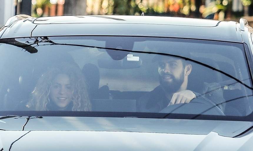 FOTO / Shakira a făcut hemoragie și a fost dusă de urgență la medic. Pique, surprins de paparazzi, îngrijorat