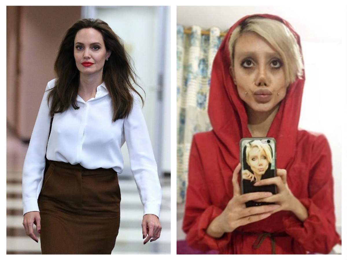 FOTO / A vrut să arate ca Angelina Jolie, dar a ajuns "femeia-zombie". A făcut zeci de operaţii estetice şi s-a mutilat pe viaţă