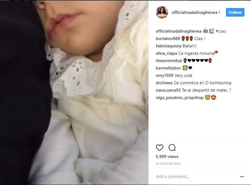 VIDEO / Mădălina Ghenea a plecat din România alături de fiica ei. Fanii vedetei s-au îngrijorat: ”Te-ai despărțit de Matei?”