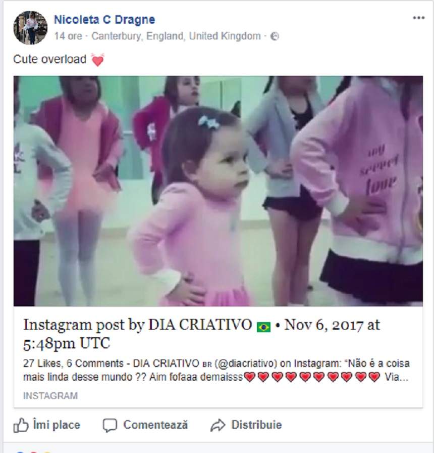 FOTO / Ispita Nicoleta a dezvăluit sexul bebeluşului? Ce a "scăpat" pe conturile de socializare