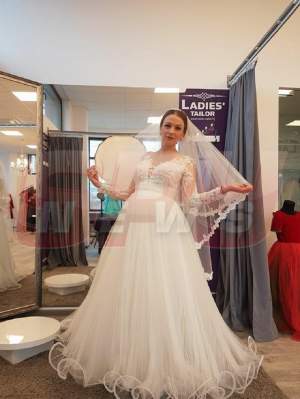 FOTO / Pregătirile sunt pe ultima sută de metri pentru nunta lui Laurențiu de la MPFM! Oana a ales o rochie de mireasă spectaculoasă