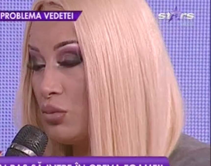 Simona Traşcă, doborâtă de necazuri: „Pe cuvântul meu, fac greva foamei!”