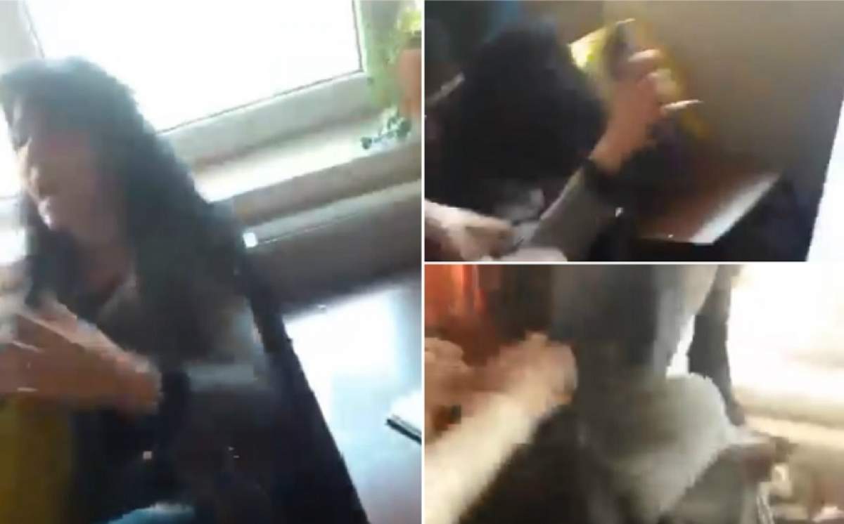 VIDEO / Imagini şocante într-un liceu din Băile Herculane! O fată a fost bătută cu bestialitate