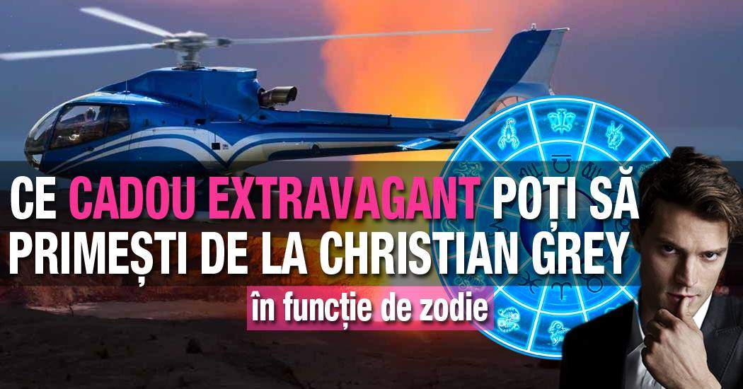 Ce cadou extravagant poți să primeşti de la Christian Grey, în funcție de zodie