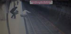 VIDEO / IMAGINILE CRIMEI de la metrou. Momentul în care tânăra a fost împinsă pe şine