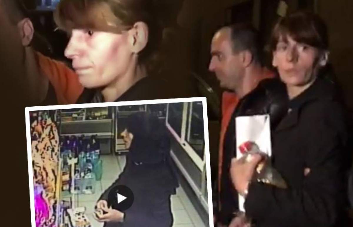 Ce a făcut "criminala de la metrou" înainte de a o împinge pe Alina Ciucu pe şine? A fost surprinsă într-un magazin, în timp ce fura