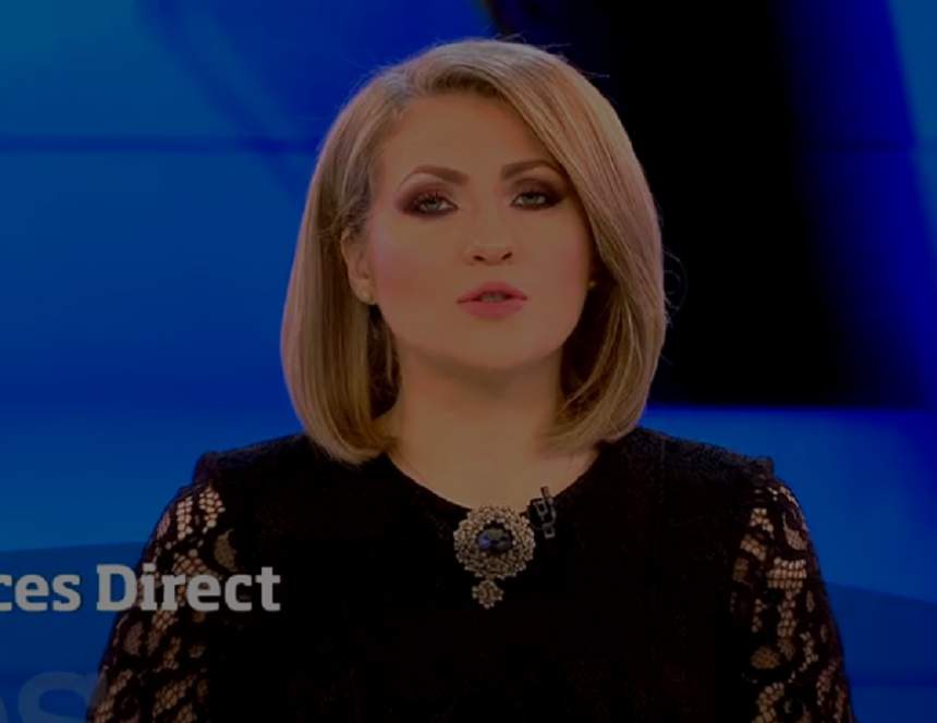 FOTO / Mirela Vaida, în doliu! Cum a apărut în platoul "Acces Direct"
