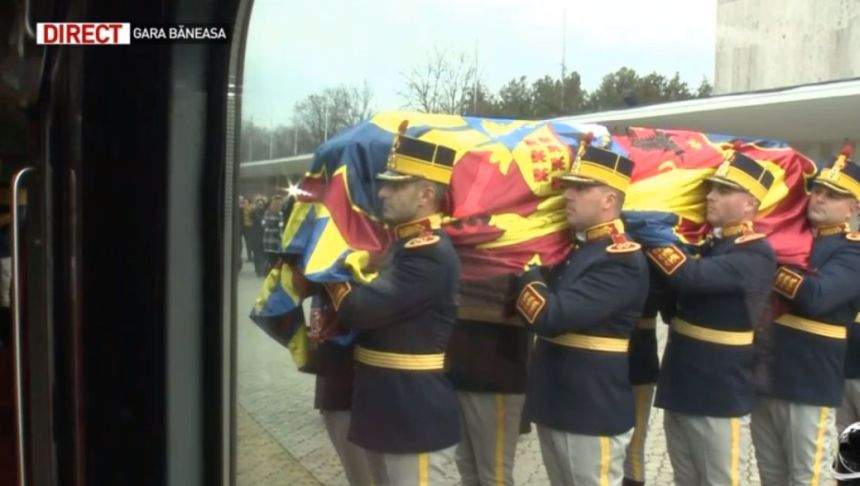 Adio, Majestate! Regele Mihai, înmormântat azi. Imagini live de la ceremonie