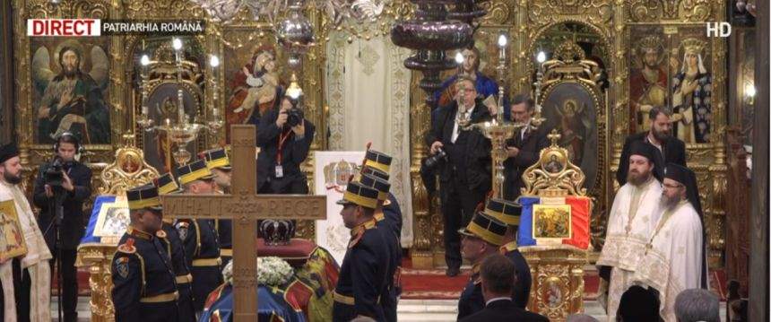 Adio, Majestate! Regele Mihai, înmormântat azi. Imagini live de la ceremonie