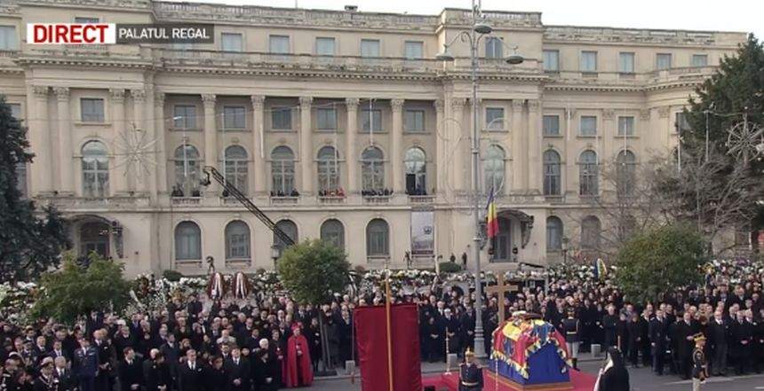 Adio, Majestate! Regele Mihai, înmormântat azi. Imagini live de la ceremonie