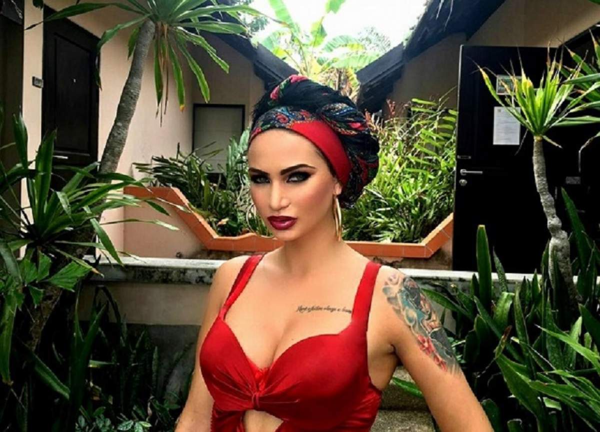 FOTO / Maria Ilioiu, ispita de la "Insula Iubirii", în bikini minusculi şi cu tatuajele la vedere! Cum s-a pozat în pragul postului