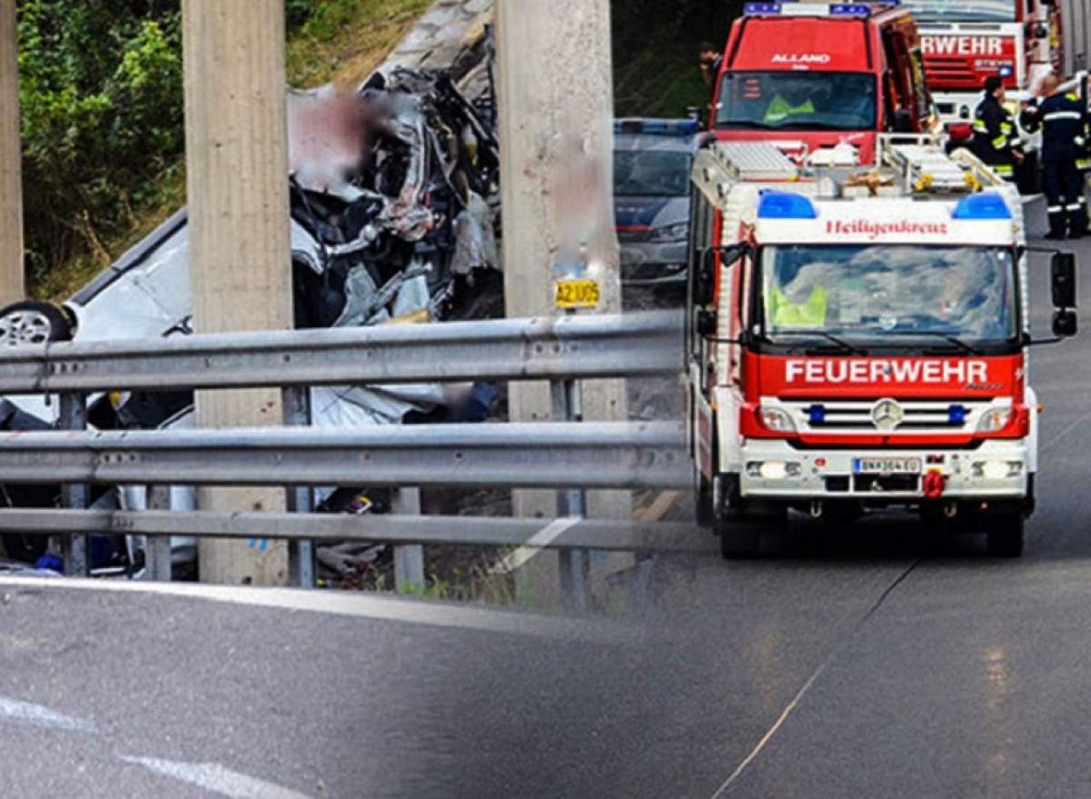 Tragedie pe o autostradă din Ungaria! Mai mulţi români care se întorceau acasă de sărbători au fost implicaţi într-un accident grav