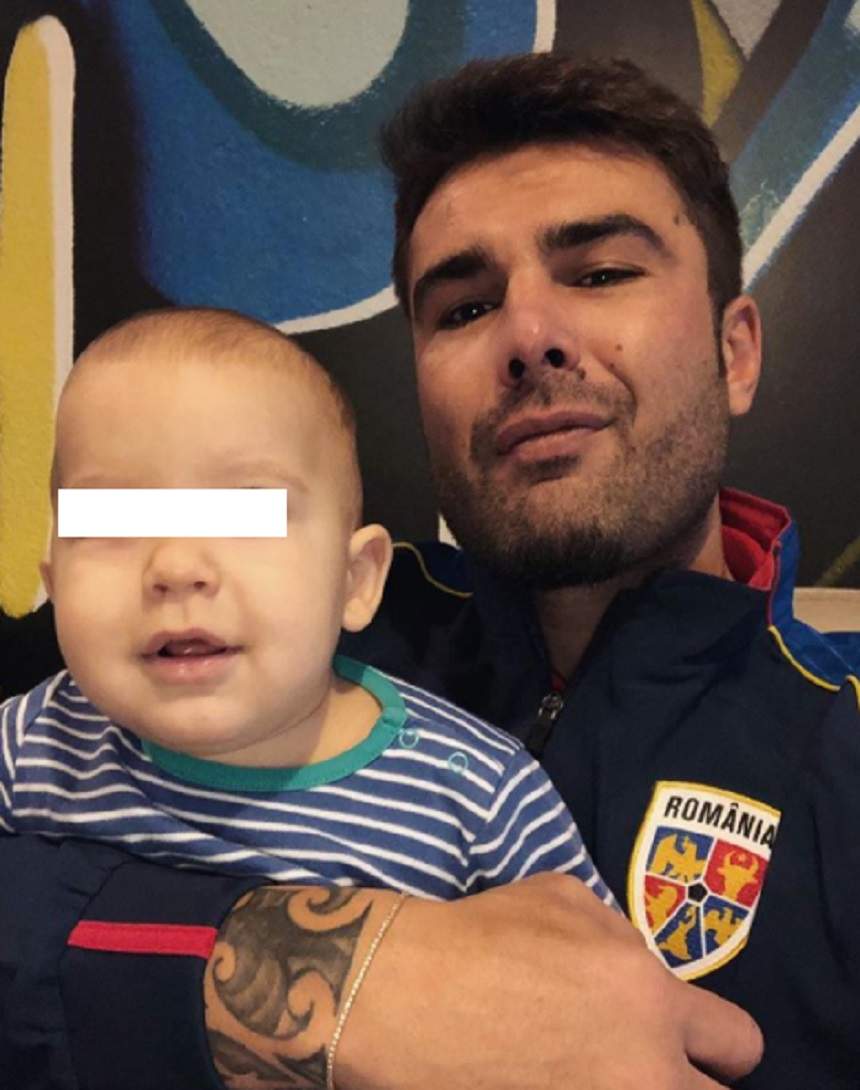 FOTO / Ce au făcut de 1 Decembrie Adrian Mutu şi fiul său? Imaginea care a impresionat