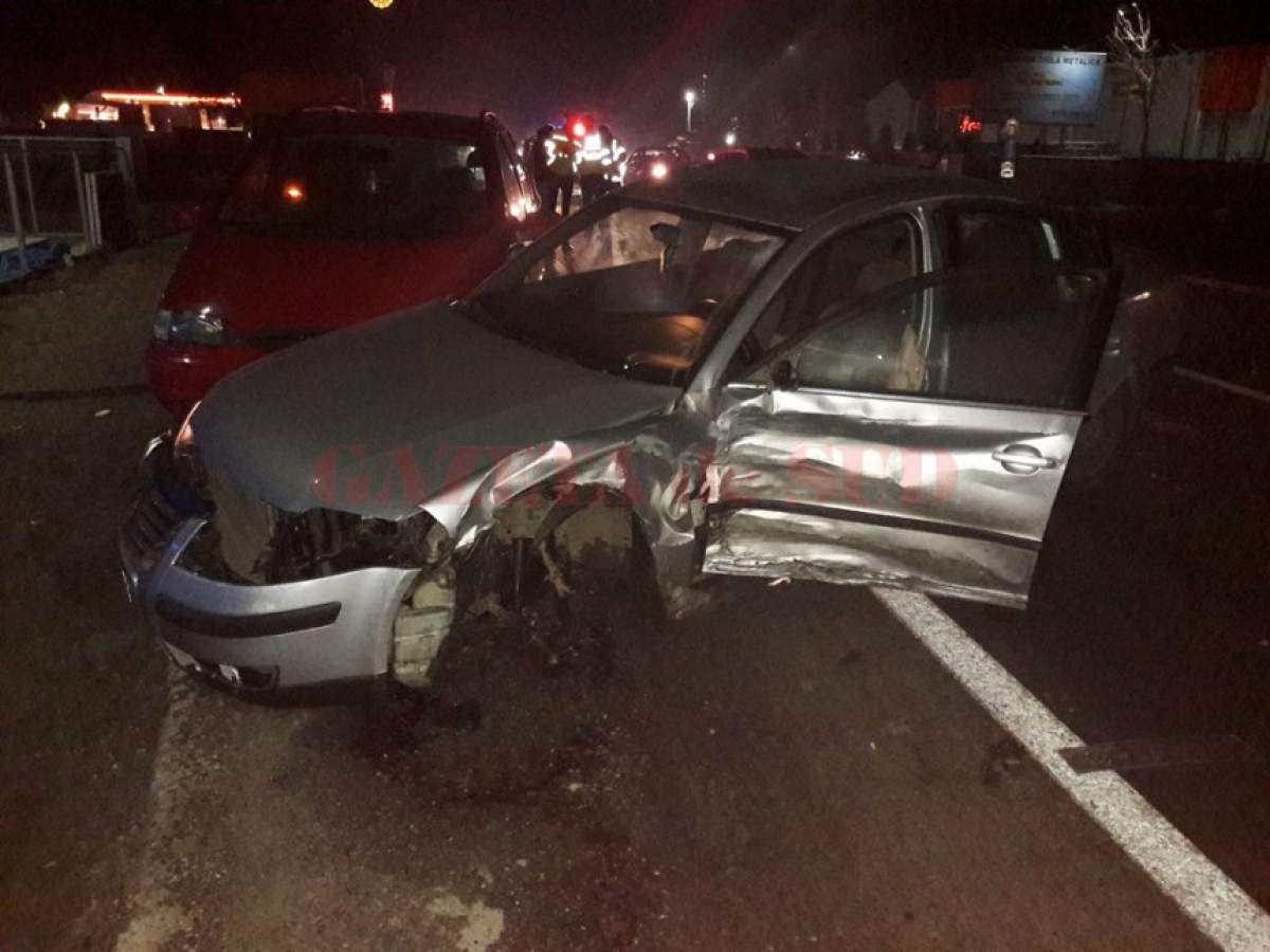 FOTO / Accident violent în Dolj! Doi oameni au murit, iar alți patru sunt grav răniți