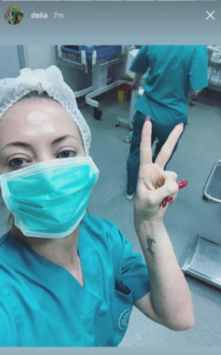 FOTO / Este ziua cea mare! Oana Matache a născut. Primele imagini din spital