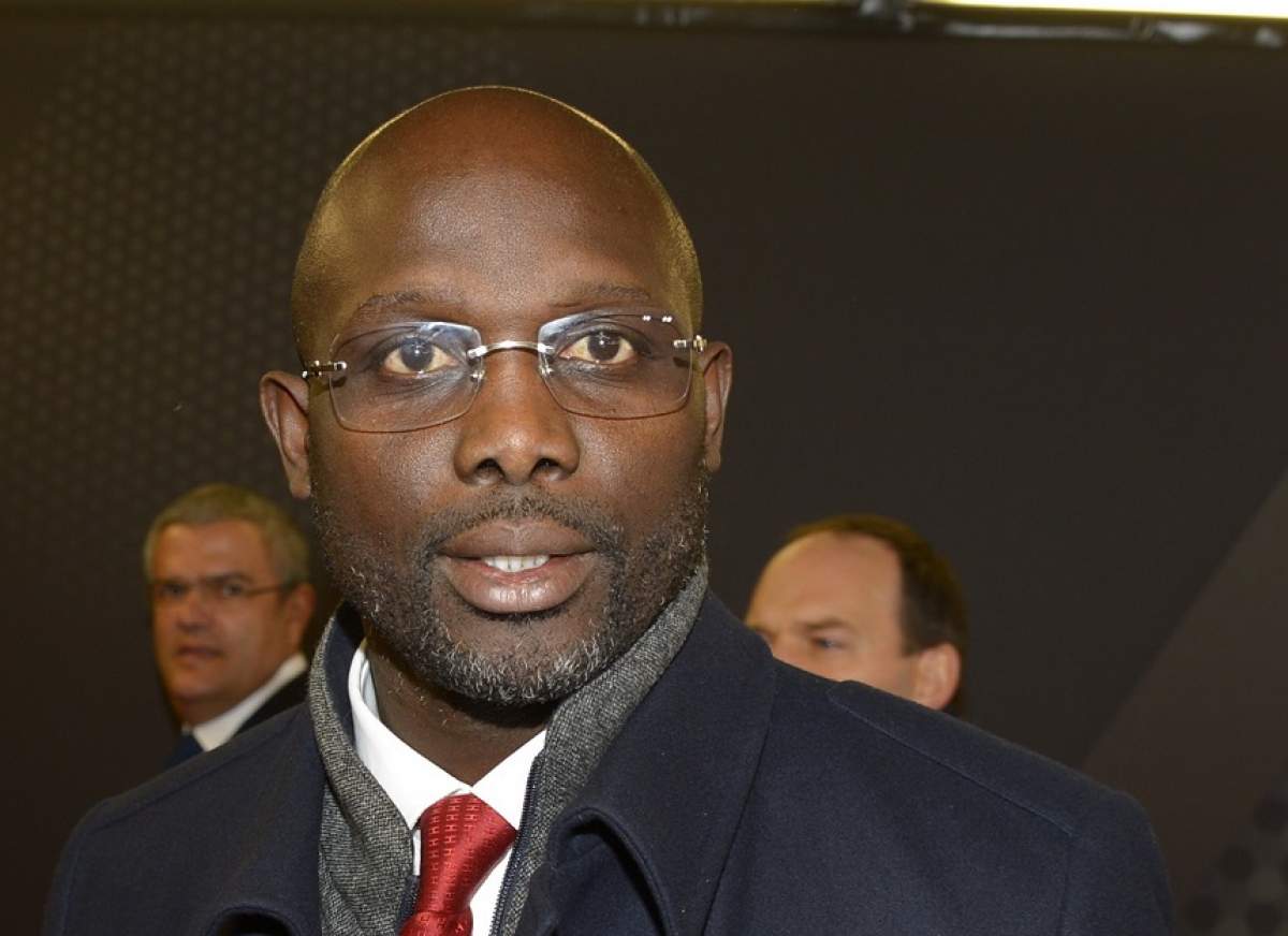 Singurul „Balon de Aur” născut în Africa va fi preşedinte de ţară! George Weah a câştigat alegerile din Liberia!