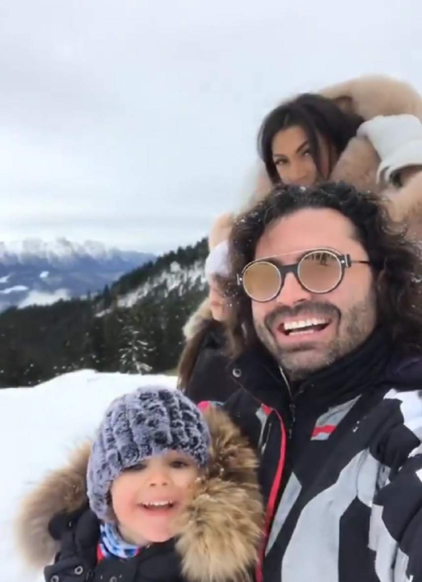 Pepe, escapadă la munte alături de fetiţele sale! S-au distrat de minune şi au mortalizat fiecare moment