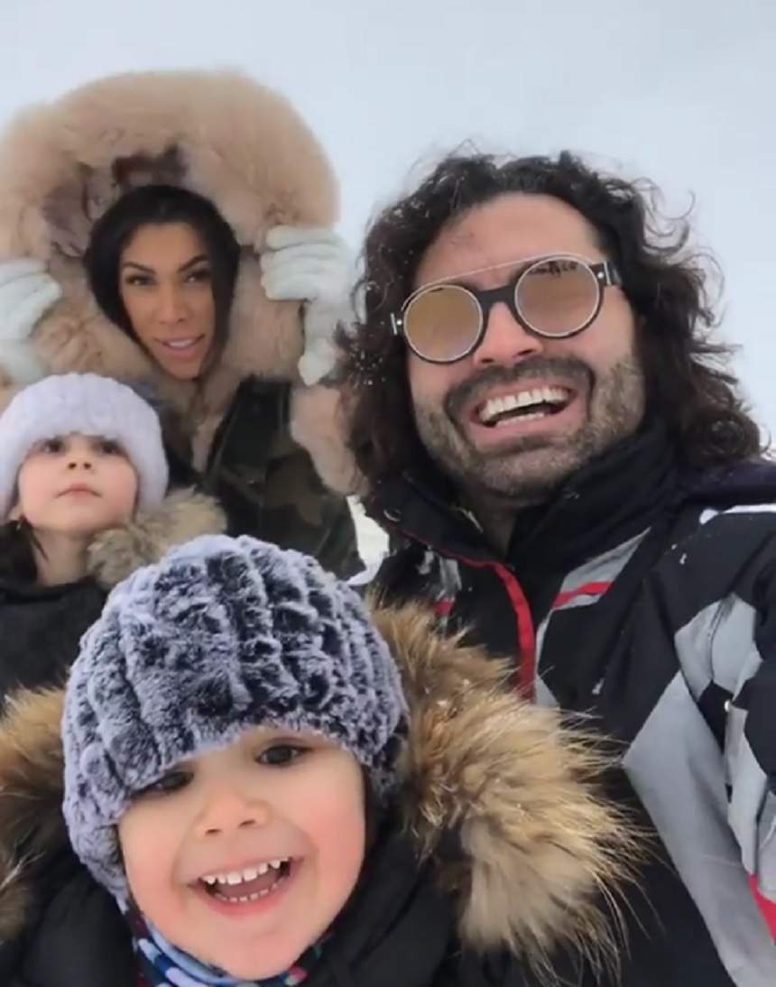 Pepe, escapadă la munte alături de fetiţele sale! S-au distrat de minune şi au mortalizat fiecare moment