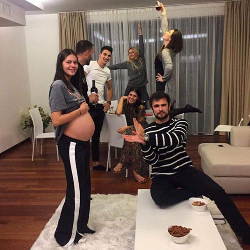Cât de hot arată jucătoarea de tenis cu puțin timp înainte de a naște. Imagine adorabilă cu românca