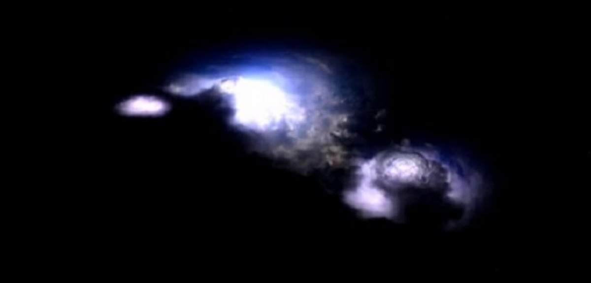 VIDEO / Extratereștrii ne dau semne? Lumini misterioase au apărut recent pe cerul senin