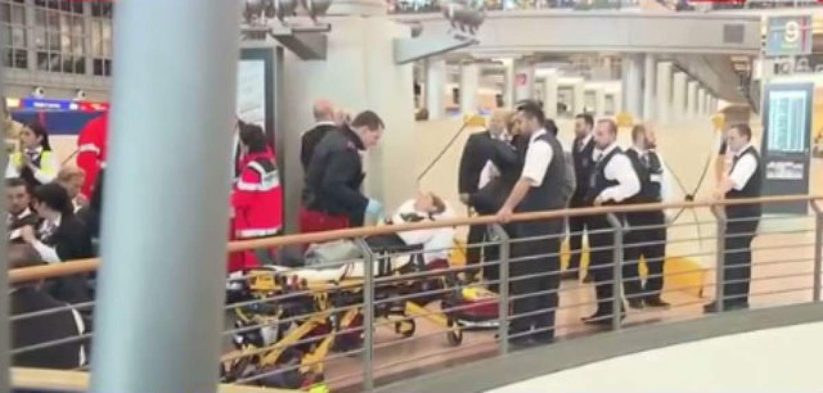 VIDEO / Aeroportul din Hamburg, ÎNCHIS!  Zeci de persoane, intoxicate