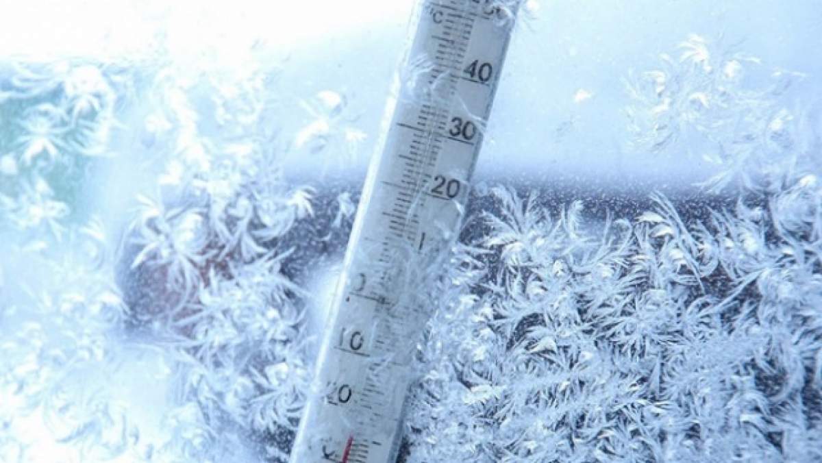 Meteorologii avertizează! Cod galben de ger în următoarele zile