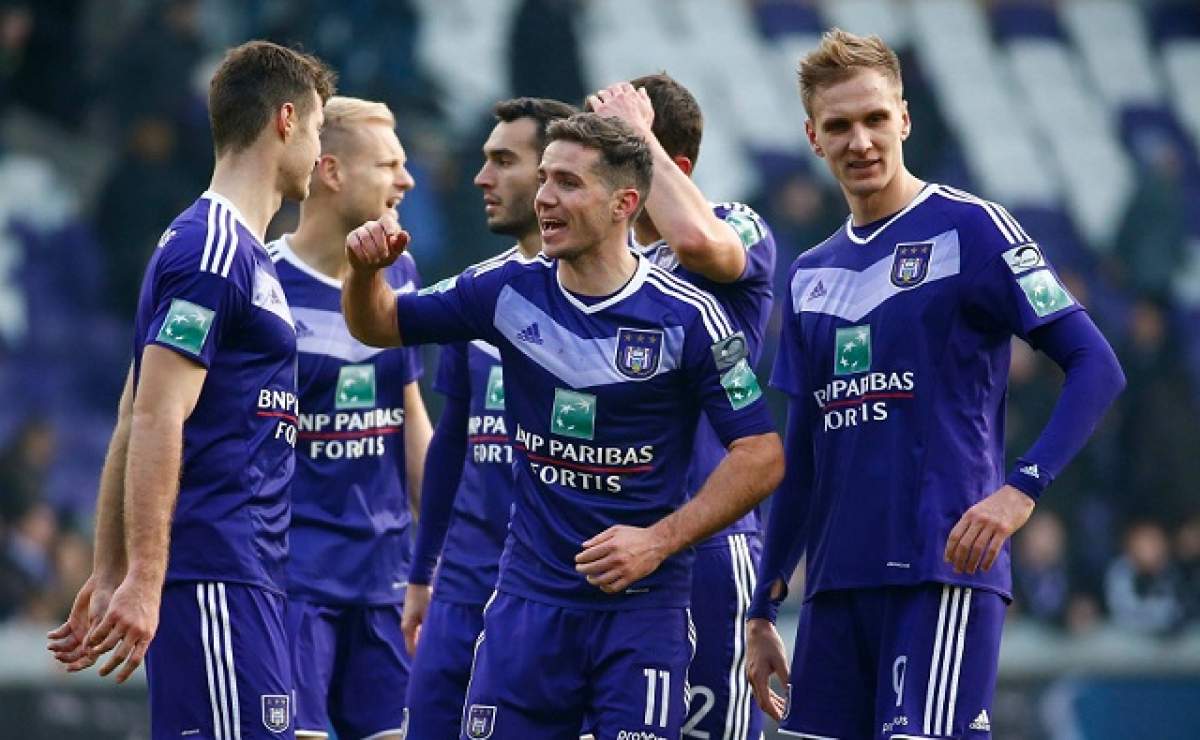 Chipciu a marcat pentru Anderlecht! Ce s-a întâmplat cu Stanciu / VIDEO