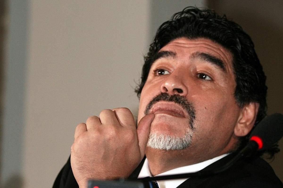 Maradona are din nou probleme cu legea! Fostul mare fotbalist, cercetat pentru agresarea unei femei!