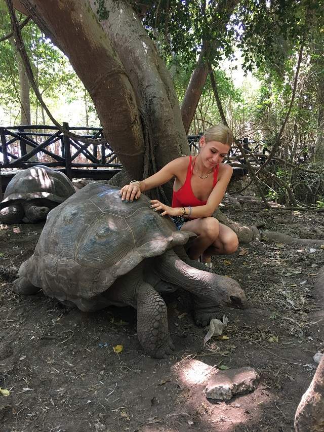 FOTO / Imagini de senzaţie din vacanţa Alinei Eremia. Pentru prima dată, a scăpat de cea mai mare temere: "Mi-am învins frica de..."