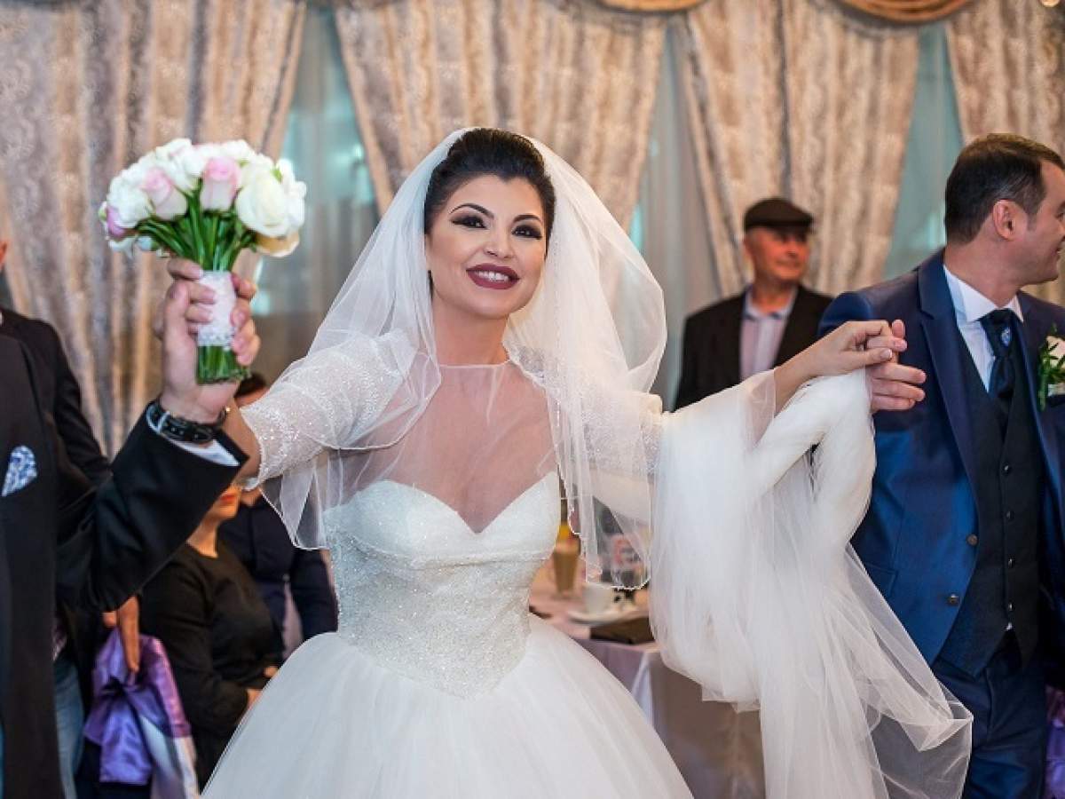 VIDEO / Imagini de la nunta de pomină a Claudiei Ghiţulescu! A fost discretă, dar cu dezmăţ!