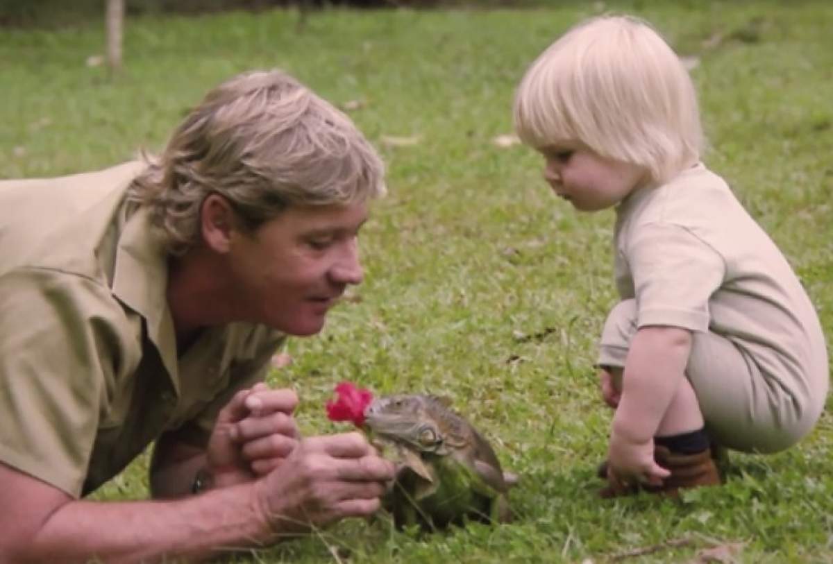 VIDEO / Ce mare a crescut băiatul lui Stewe Irwin! Asemănarea dintre ei este incredibilă: "Eşti exact ca tatăl tău"