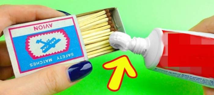 Experimentul care te va face magician: ce se întâmplă dacă pui pastă de dinți într-o cutie cu chibrituri