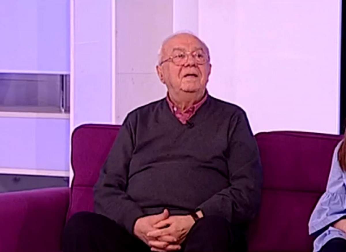 VIDEO / Alexandru Arşinel, cu nepoţii la TV! Ei sunt prichindeii care îi calcă pe urme