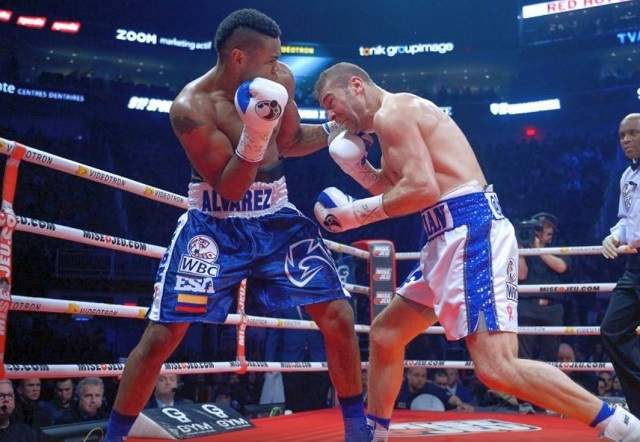 Înfrângere devastatoare! Lucian Bute a fost învins de columbianul Eleider Alvarez prin KO