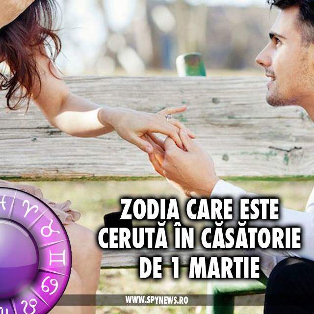 Zodia care este cerută în căsătorie de 1 martie