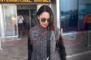 Andreea Marin s-a întors din Ţara Sfântă! Primele imagini de la sosirea în România! / VIDEO PAPARAZZI