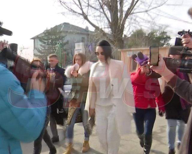 FOTO&VIDEO / Andreea Marin şi Tuncay Ozturk, faţă în faţă la Judecătoria Bufea! Ea - înger, el - demon!